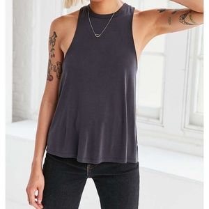 Dark Gray Racerback Tank